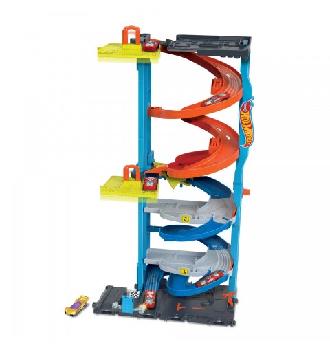 Hot Wheels City Transforming Race Tower, playset