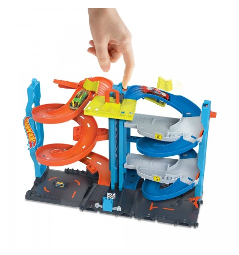 Hot Wheels City Transforming Race Tower, playset