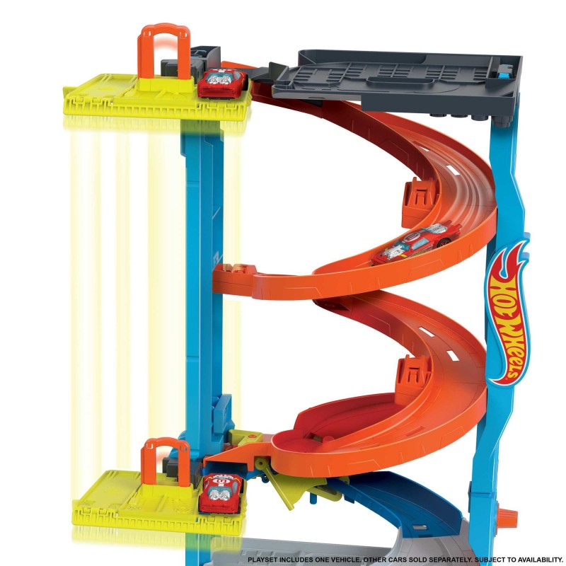 Hot Wheels City Transforming Race Tower, playset