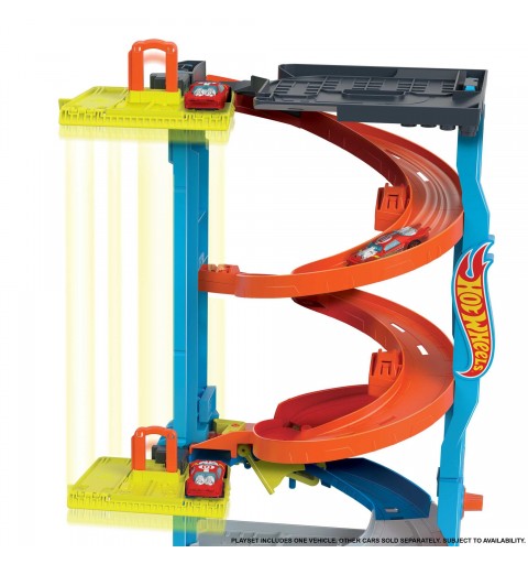 Hot Wheels City Transforming Race Tower, playset