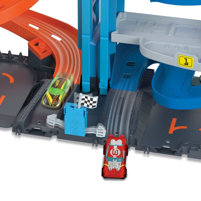 Hot Wheels City Transforming Race Tower, playset