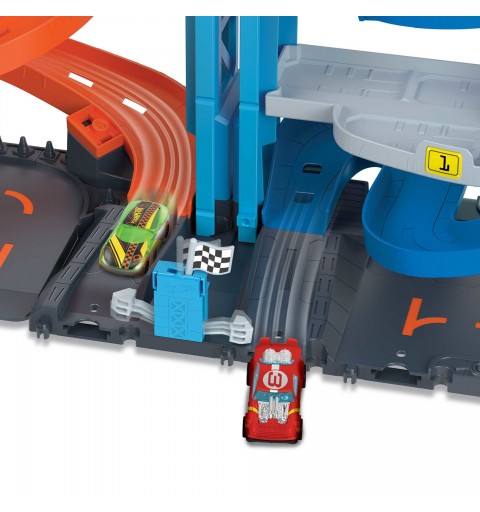 Hot Wheels City Transforming Race Tower, playset