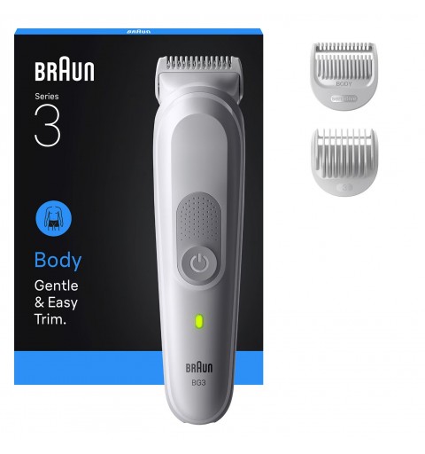 Braun Series 3 BG3530 body groomer shaver Grey