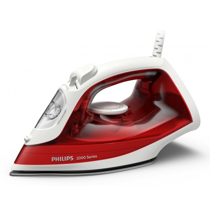 Philips 2000 series DST2010 40 plancha Plancha a vapor Suela antiadherente Rojo, Blanco